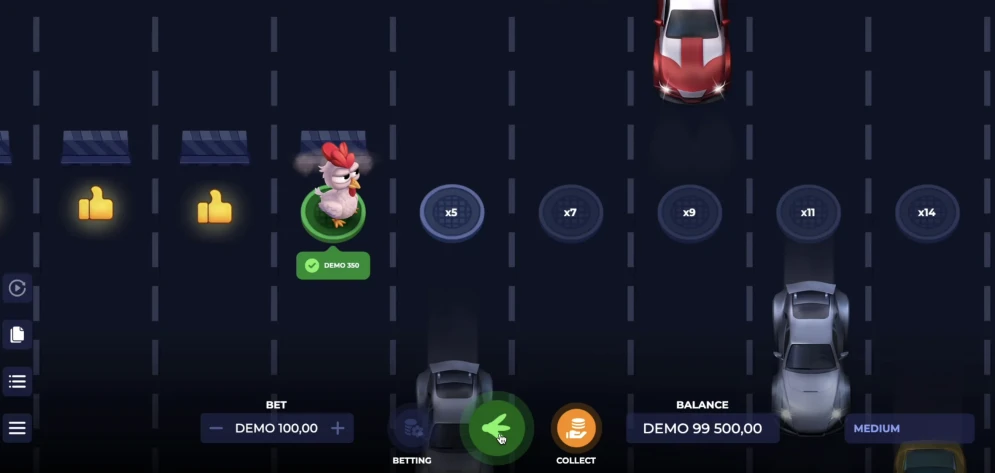 Uncrossable Rush Game